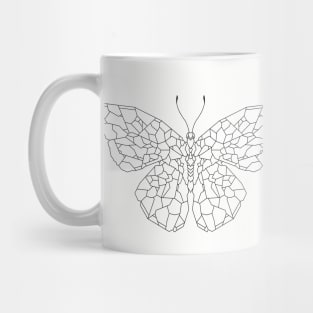 Geometric Butterfly Mug